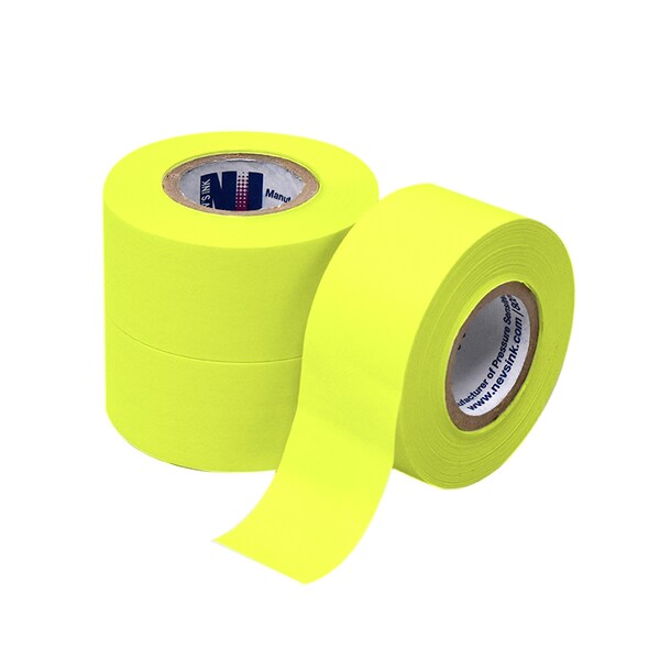 Nevs 1" wide x 500" Chartreuse Labeling Tape TC-10-Chartreuse - main